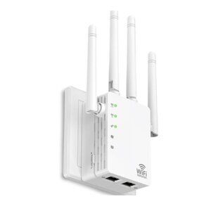 Dual Band WiFi Repeater 1200Mbps 2.4G/5G Wireless Range Extender Booster New